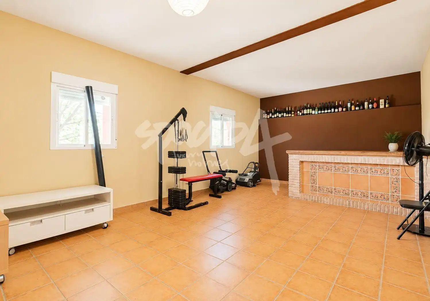 Living room of Houses for sale in Robledo de Chavela  with Heating, Private garden and Terrace