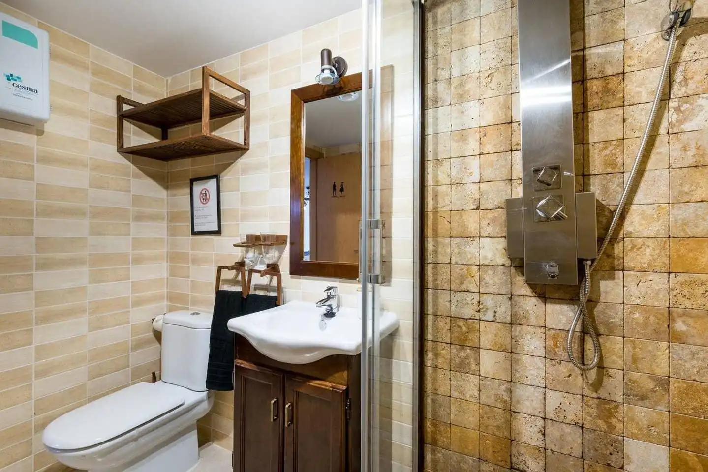 Bathroom of Detached homes for rent in Benalmádena  with Air Conditioner, Heating and Private garden