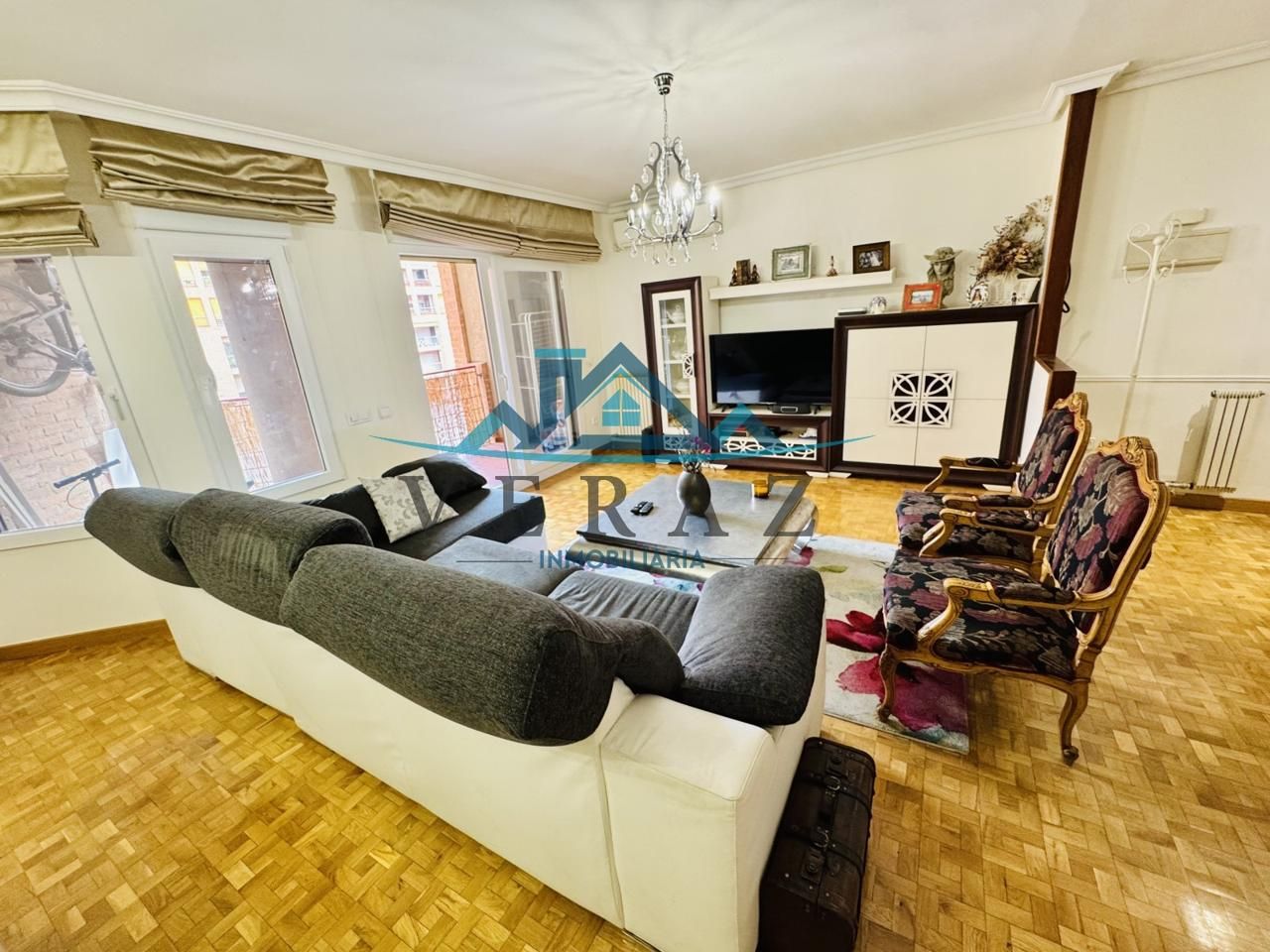 Sala d'estar de Pis en venda en Talavera de la Reina amb Aire condicionat, Calefacció i Parquet
