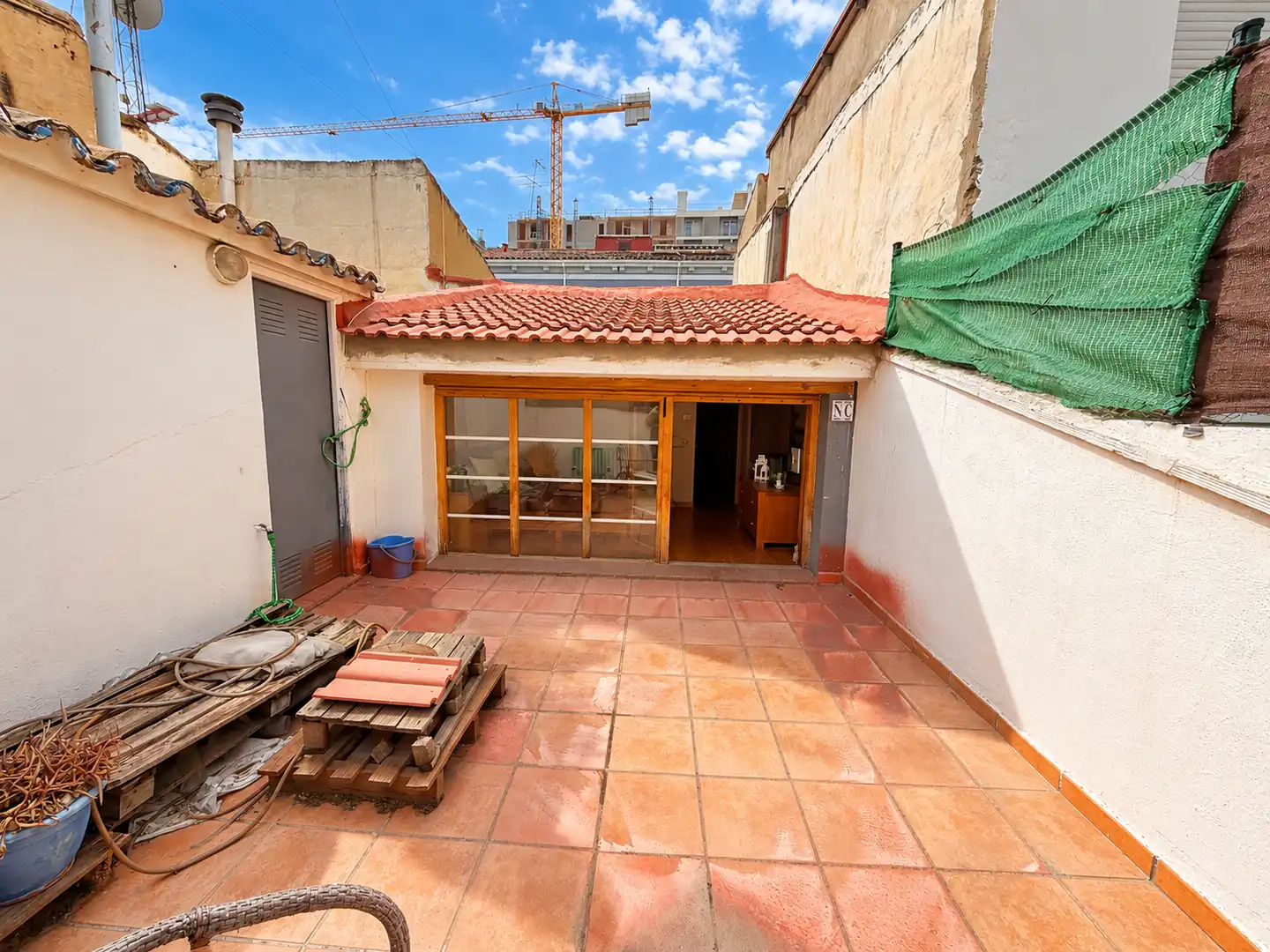 Terrasse von Maisonette zum Verkauf in Zaragoza mit Heizung, Parkett und Terrasse