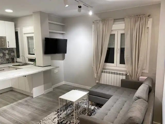 Sala de estar de Piso de alquiler en Zaragoza con Calefacción, Amueblado y Horno