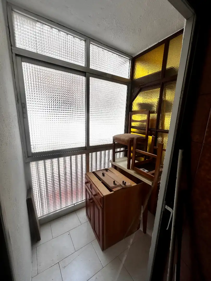 Terraza de Piso de alquiler en Ávila con Calefacción, Parquet y Horno