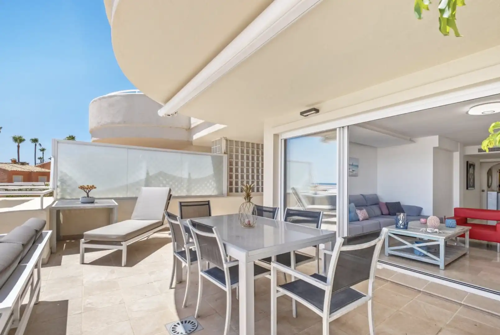 Terraza de Apartamento en venta en Estepona con Aire acondicionado, Calefacción y Terraza