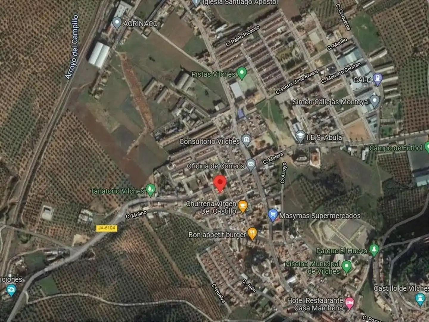 Vista exterior de Local en venda en Vilches