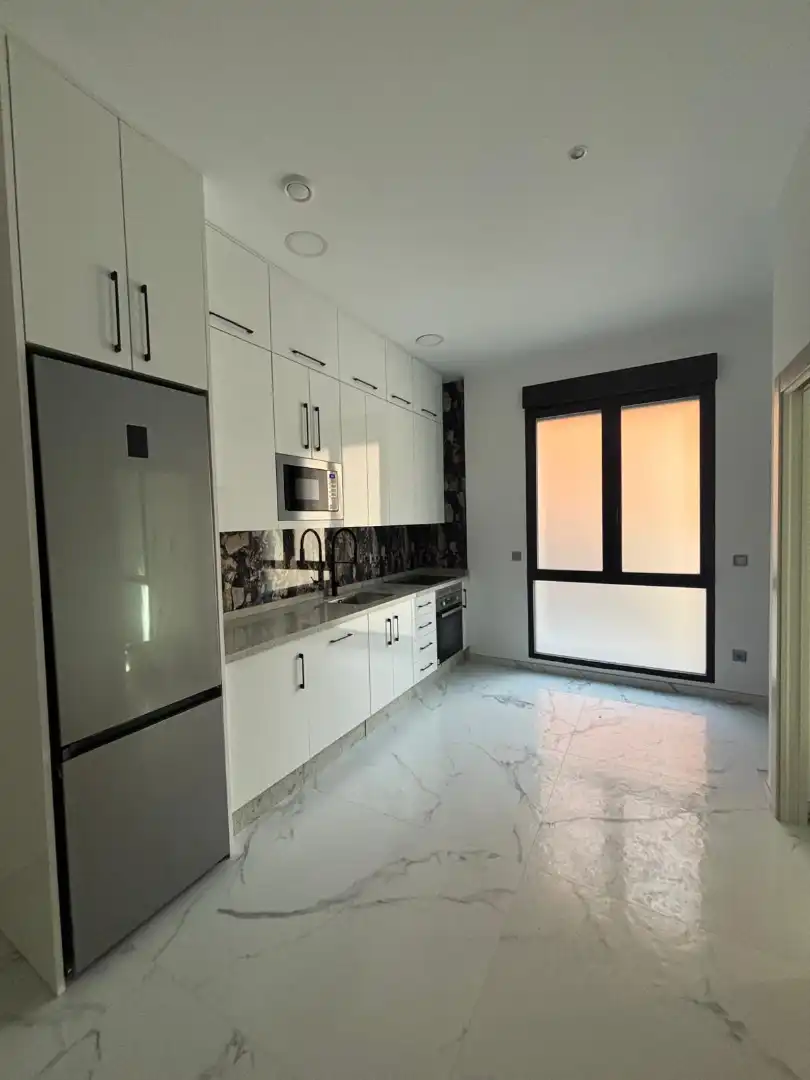 Kitchen of Apartments for rent in Albacete  with Air Conditioner, Heating and Parquet flooring