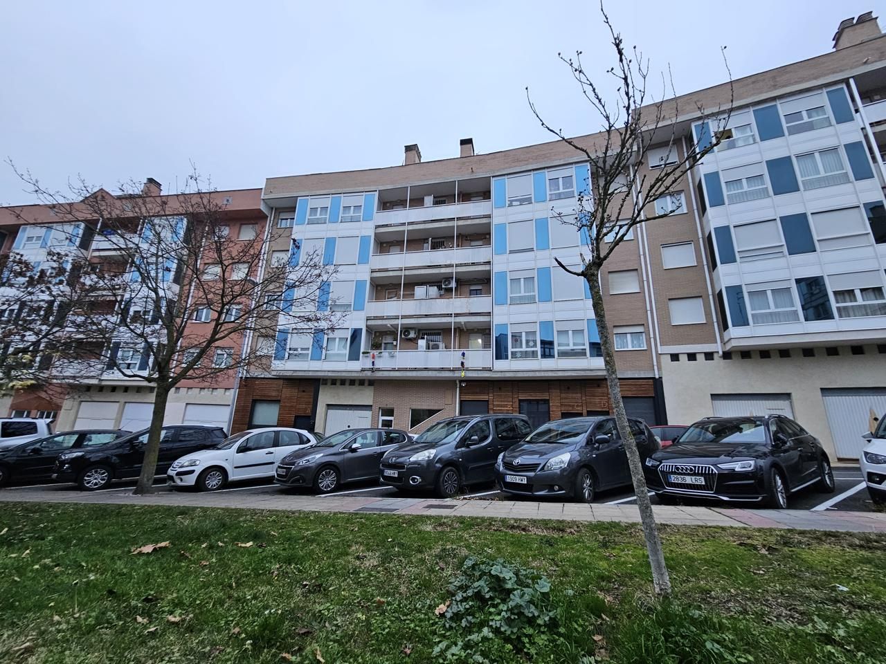 Exterior view of Flat for sale in Estella / Lizarra  with Heating, Terrace and Furnished