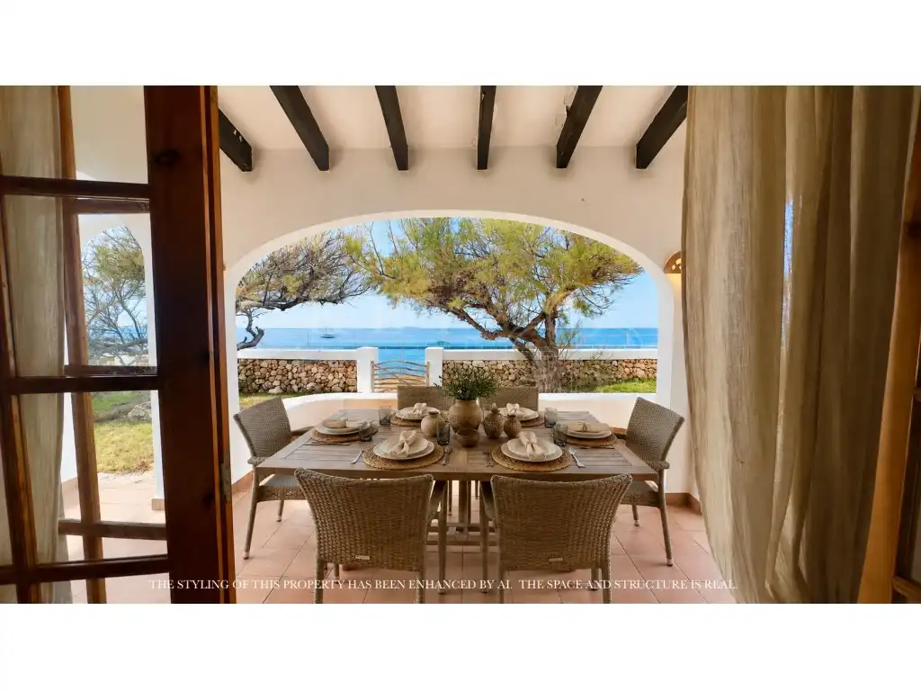 Terraza de Casa o chalet en venta en Ciutadella de Menorca con Piscina