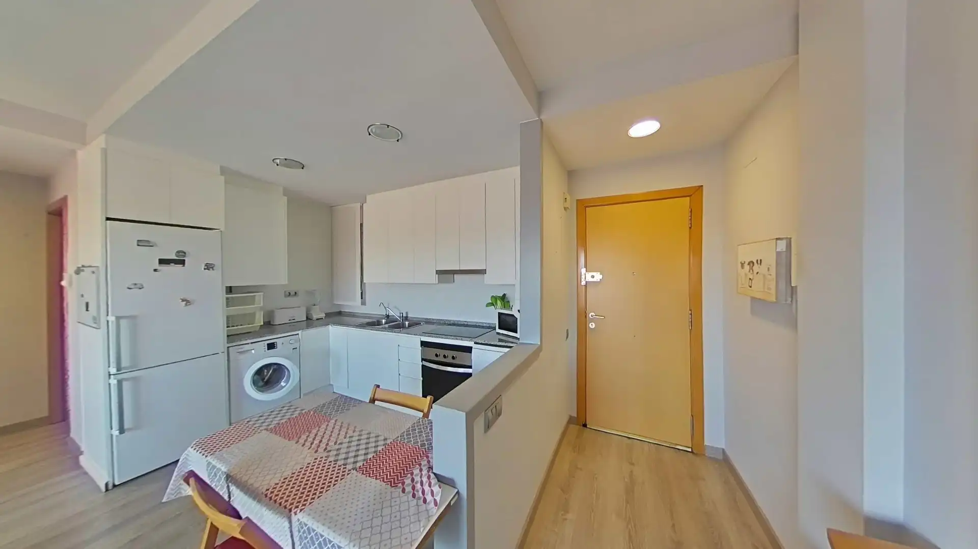 Kitchen of Flat for sale in Sabadell  with Air Conditioner, Parquet flooring and Storage room