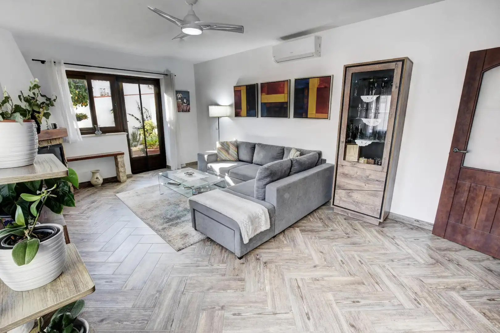Living room of Houses for sale in Benalmádena  with Air Conditioner, Heating and Terrace