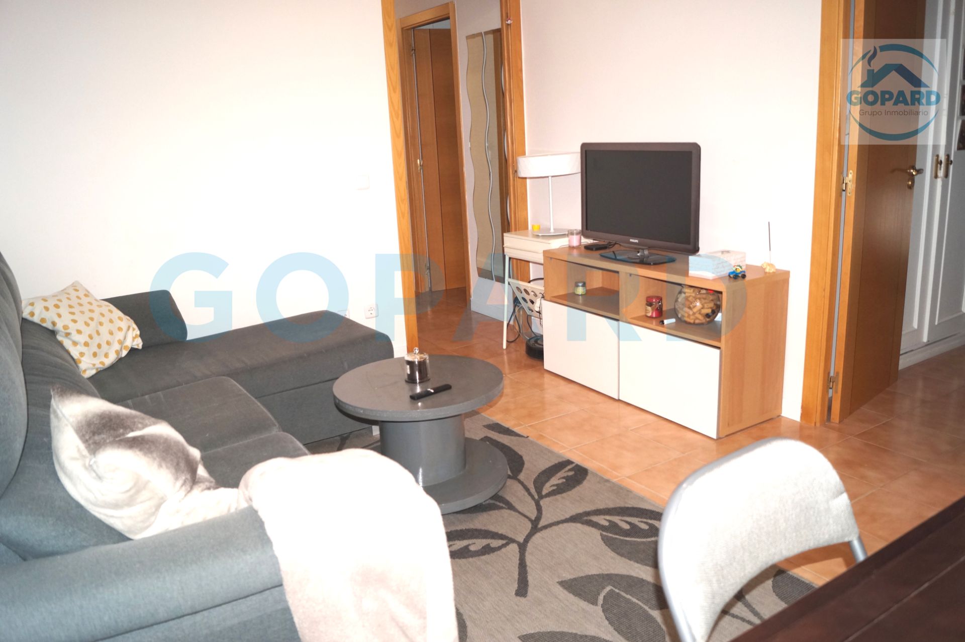 Living room of Flat to rent in Villanueva de la Cañada  with Heating, Terrace and Furnished