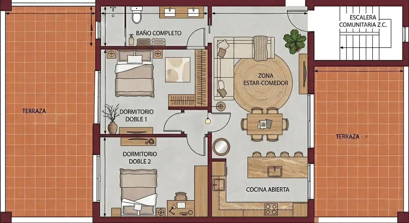 Attic for sale in Manacor  with Terrace
