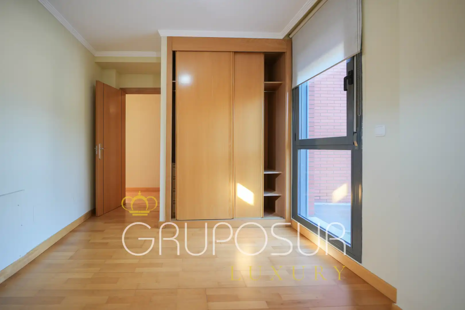 Dormitori de Casa adosada en venda en Valladolid amb Calefacció, Jardí privat i Parquet