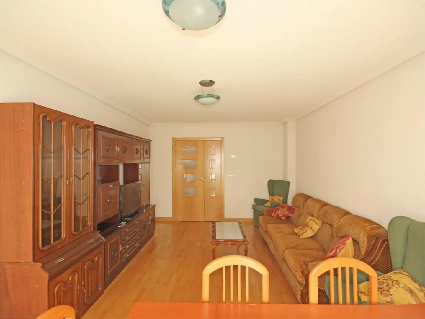 Living room of Flat for rent in Salamanca  with Heating, Terrace and Furnished