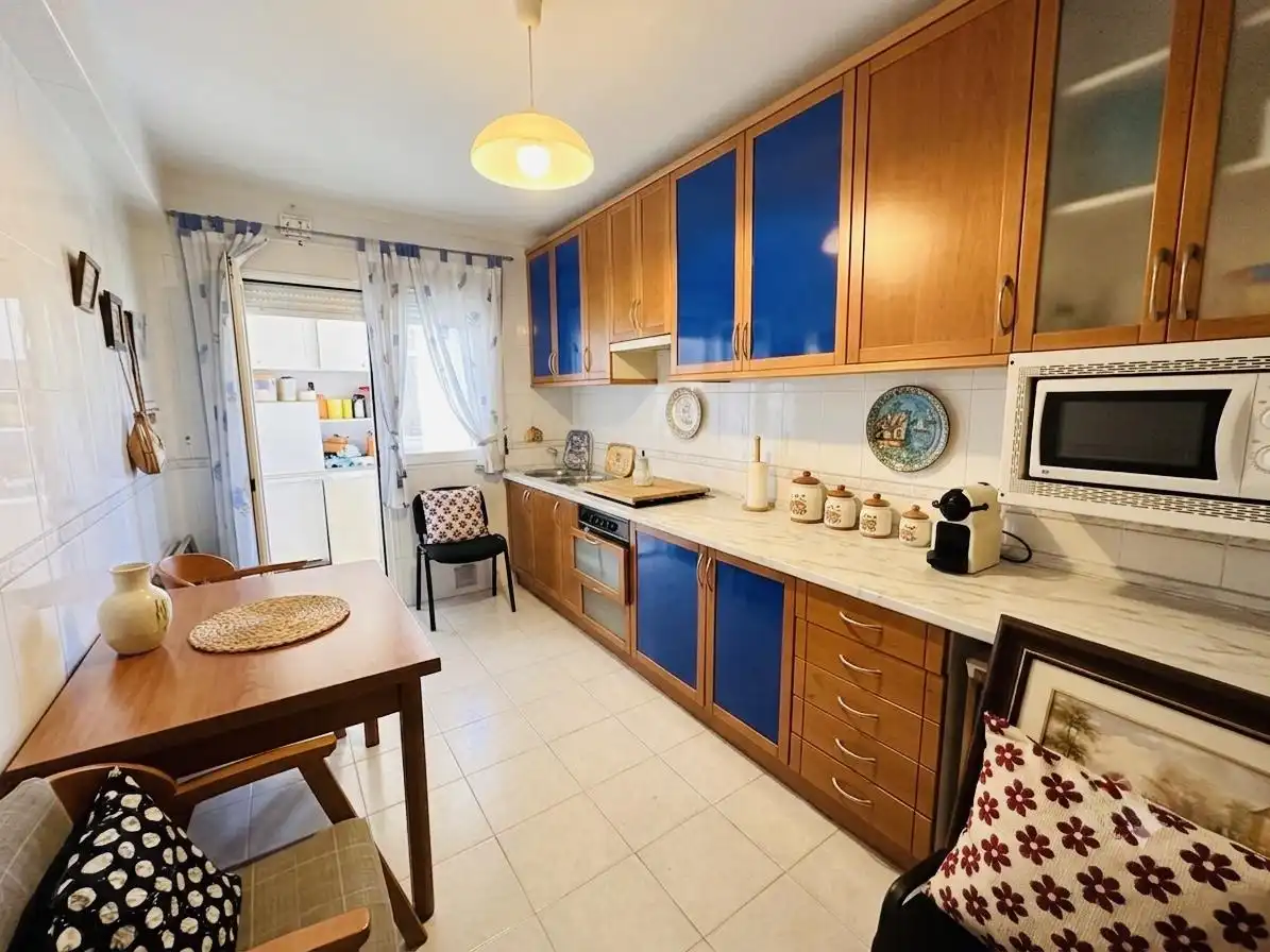 Küche von Wohnung zum Verkauf in Cobeja mit Klimaanlage, Heizung und Terrasse