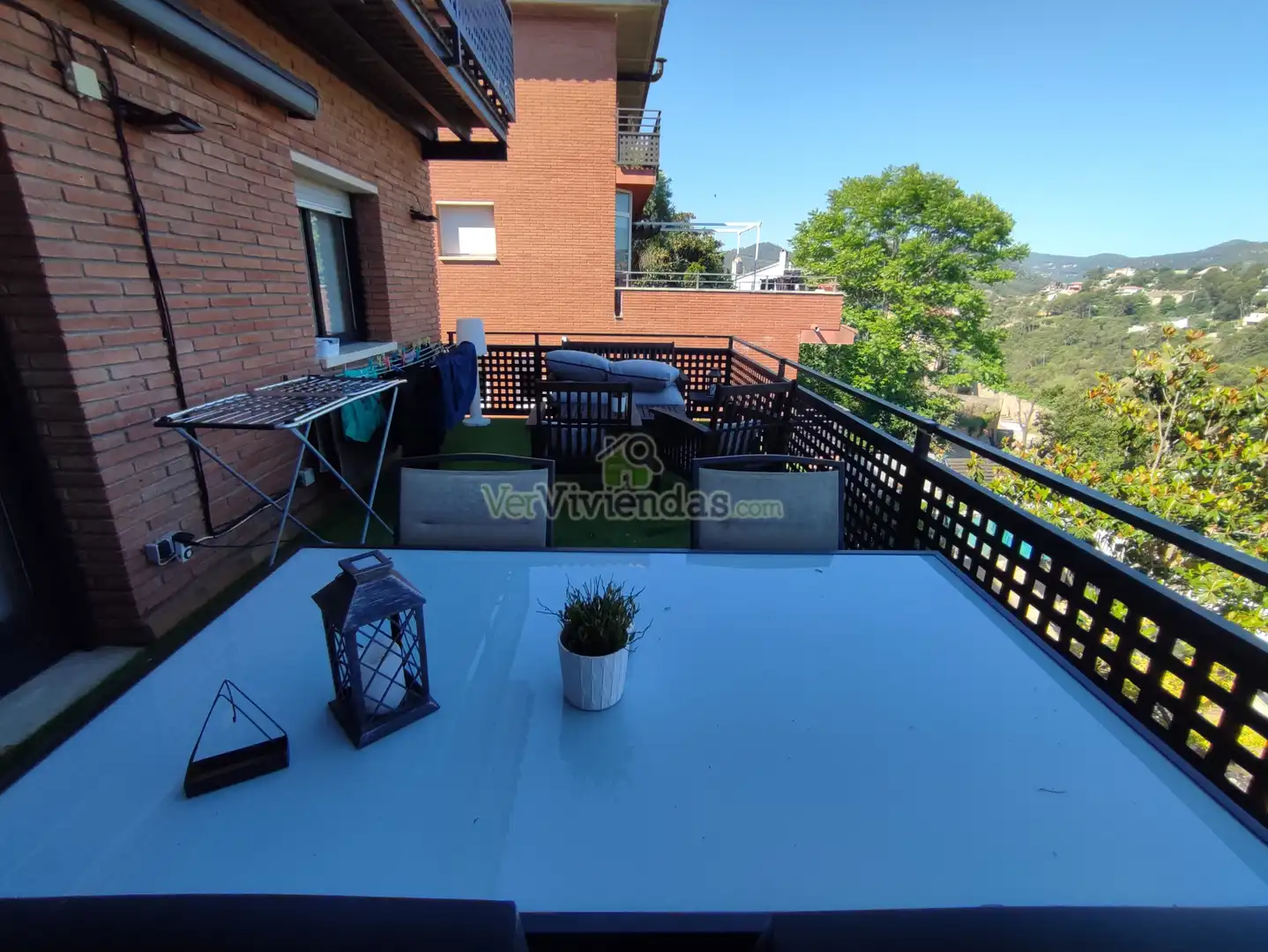 Terrassa de Casa o xalet en venda en Cervelló amb Aire condicionat, Calefacció i Jardí privat