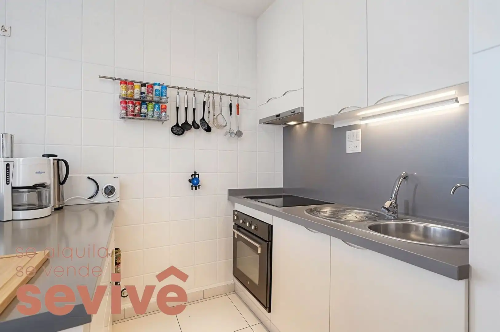 Kitchen of Flat for sale in Adeje  with Air Conditioner, Terrace and Swimming Pool