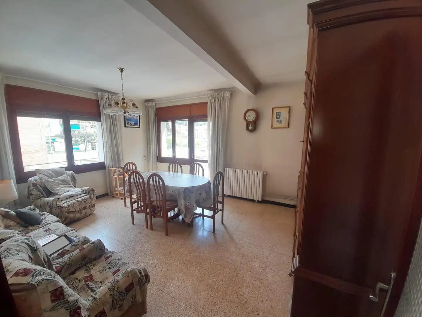 Menjador de Casa o xalet en venda en Sabadell amb Aire condicionat, Jardí privat i Terrassa