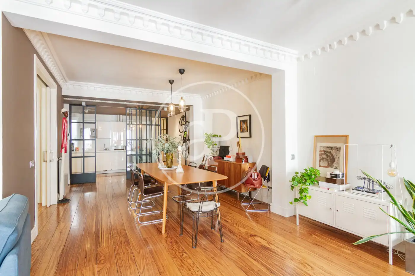 Esszimmer von Wohnung zum Verkauf in Madrid mit Klimaanlage, Heizung und Balkon