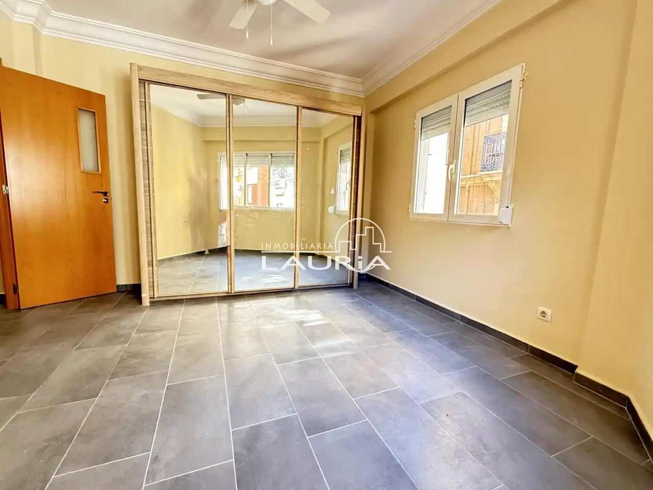 Bedroom of Flat for rent in Valencia  with Air Conditioner, Heating and Terrace