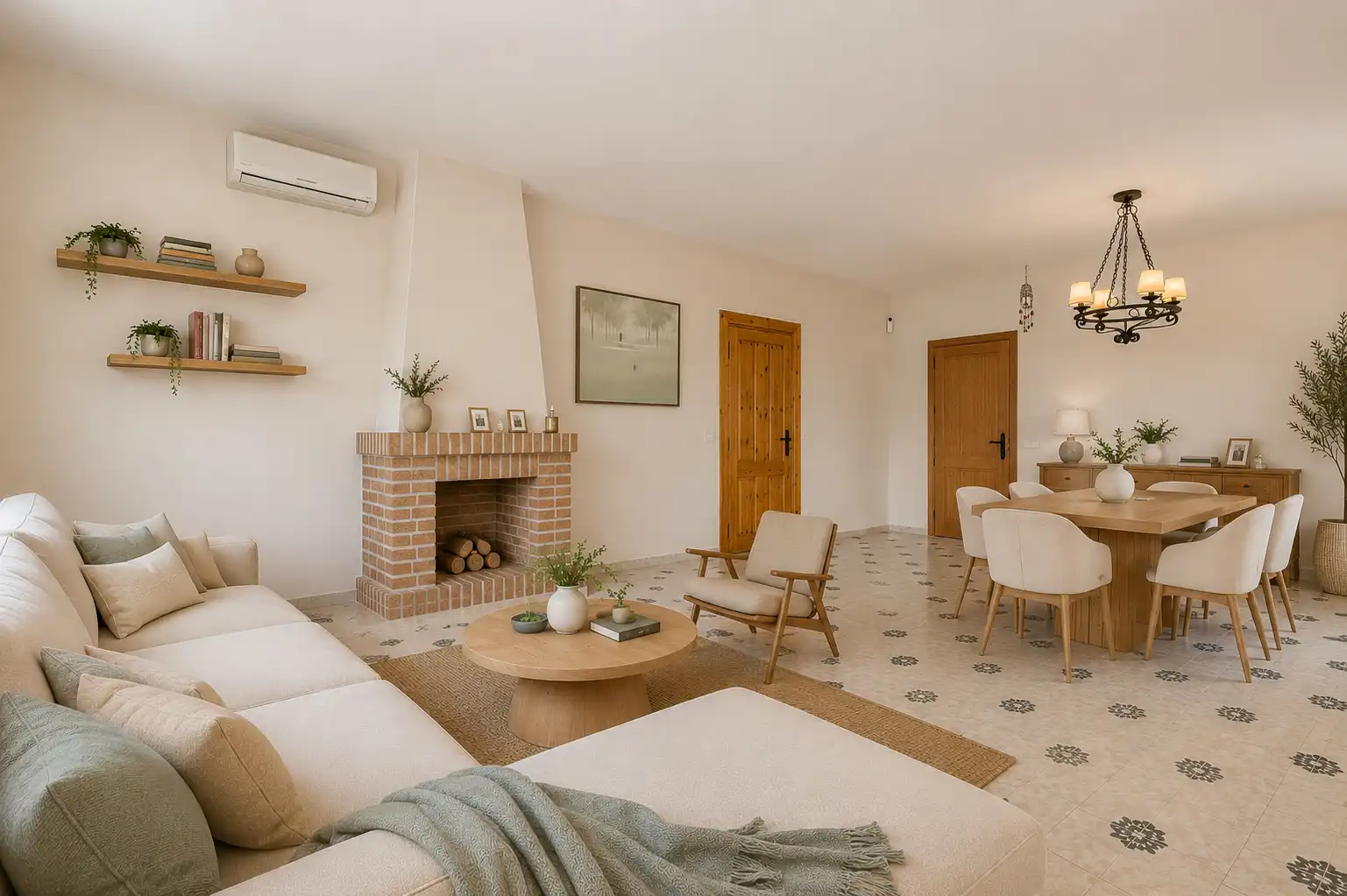 Living room of Houses for sale in Valdemorillo  with Heating, Private garden and Terrace