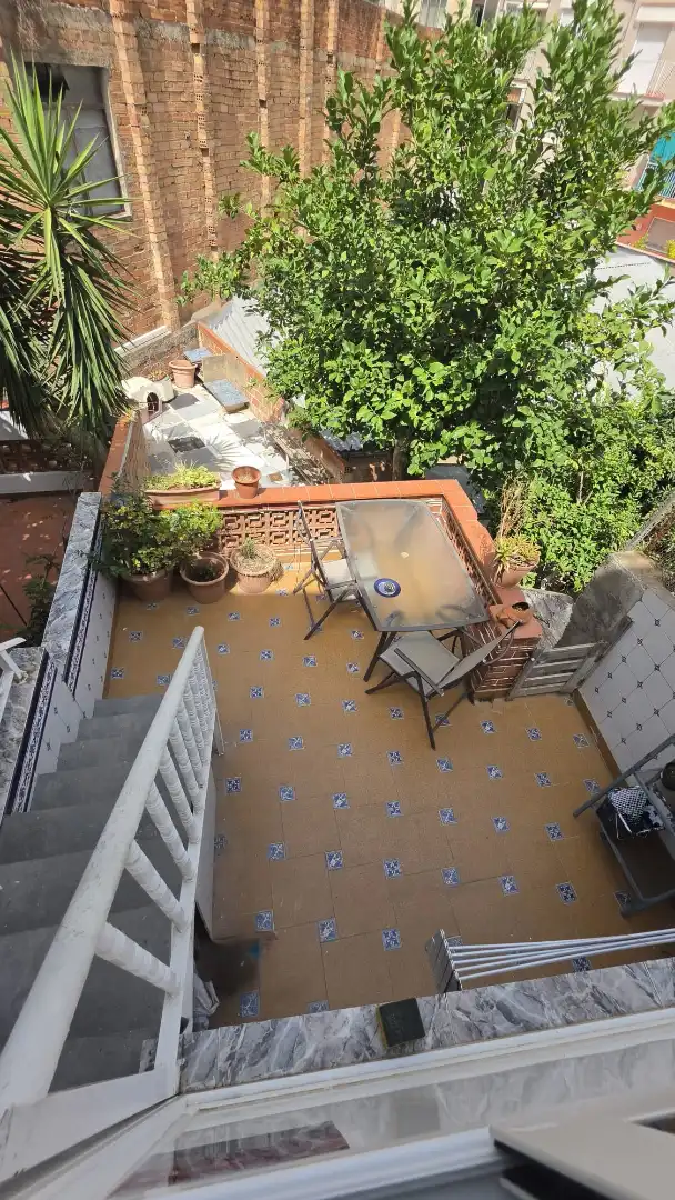 Terrassa de Casa adosada en venda en Barcelona amb Aire condicionat, Jardí privat i Terrassa