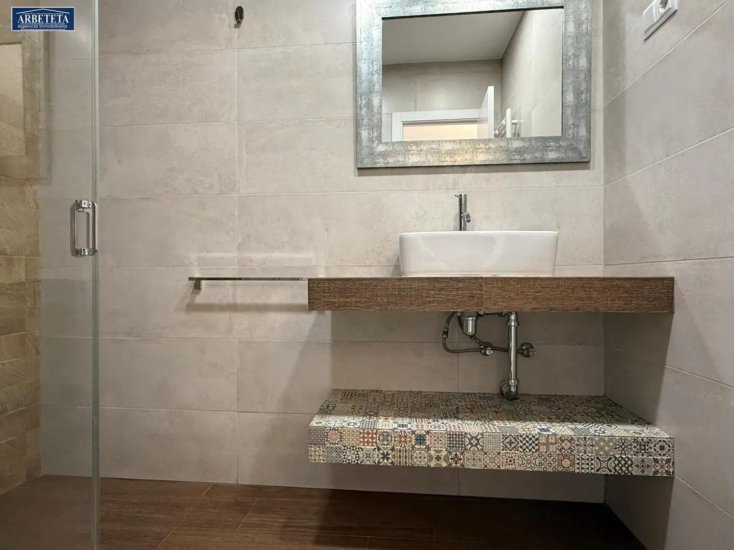 Badezimmer von Maisonette zur Miete in Guadalajara mit Klimaanlage, Heizung und Parkett