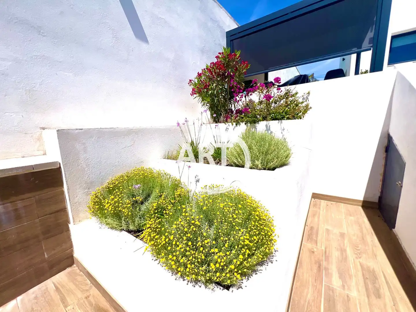 Terraza de Casa o chalet en venta en San Antonio de Benagéber con Aire acondicionado, Calefacción y Jardín privado