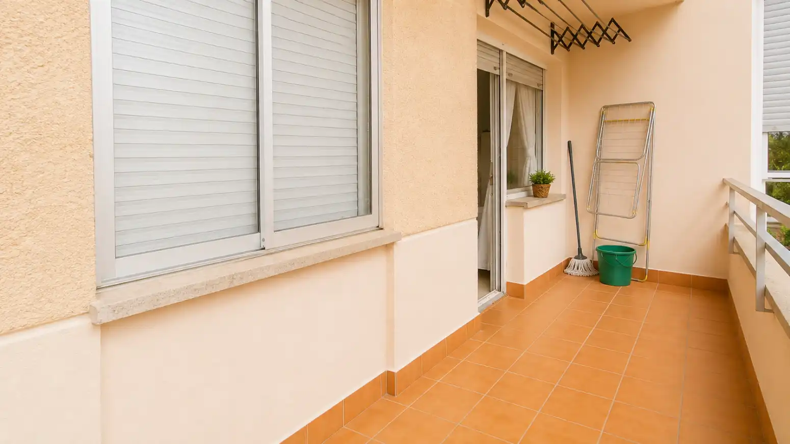 Balcony of Flat for rent in Villava / Atarrabia  with Heating, Parquet flooring and Terrace