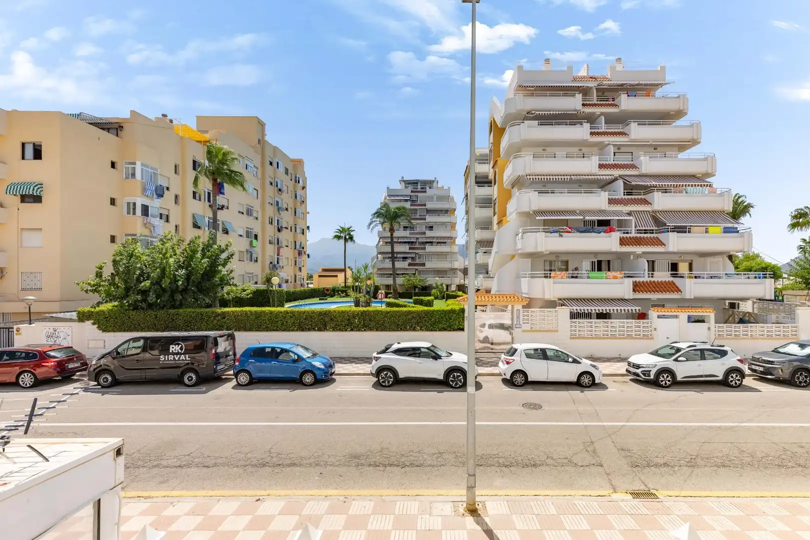 Vista exterior de Apartamento en venta en Xeraco con Aire acondicionado, Terraza y Amueblado
