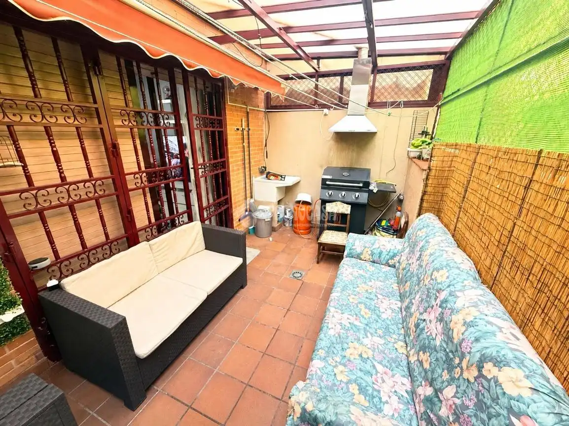 Terrace of Detached homes for sale in Madrid  with Air Conditioner, Heating and Private garden