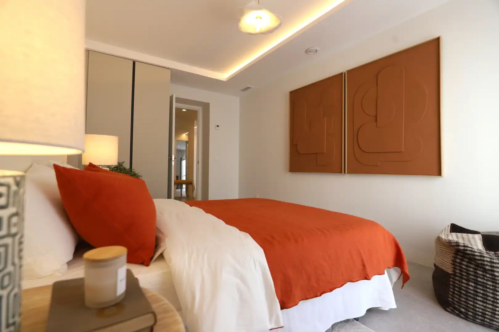 Bedroom of Houses for sale in Madrid  with Air Conditioner, Heating and Parquet flooring