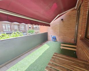 Terrace of Flat to rent in Bilbao   with Heating, Terrace and Furnished
