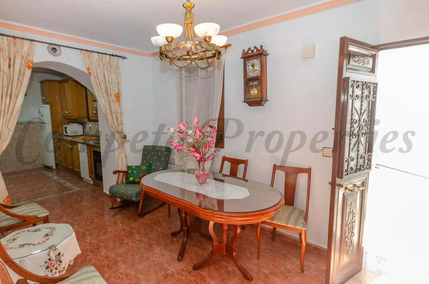 Comedor de Casa adosada en venta en Árchez con Terraza y Amueblado