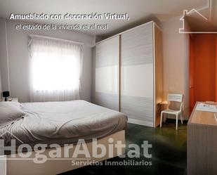 Bedroom of Flat for sale in Alzira  with Air Conditioner, Terrace and Balcony