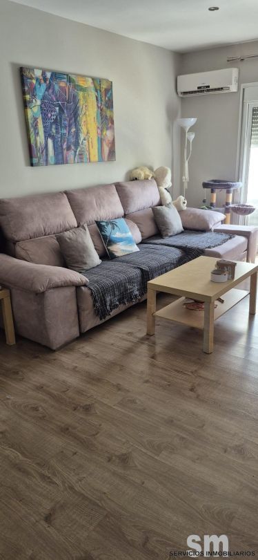 Living room of Flat for sale in Ubrique  with Storage room and Furnished