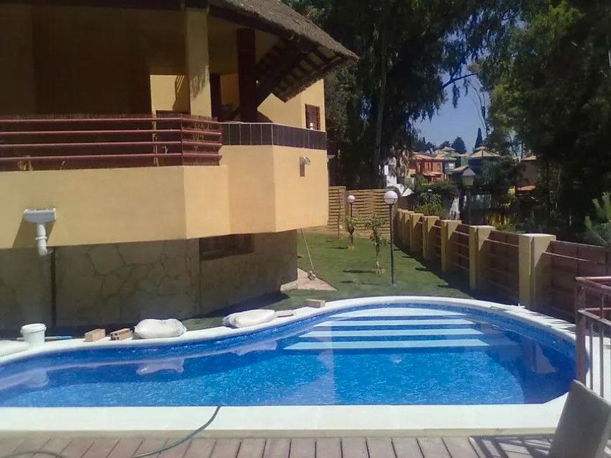 Swimming pool of Houses for sale in Torremolinos  with Air Conditioner, Private garden and Terrace