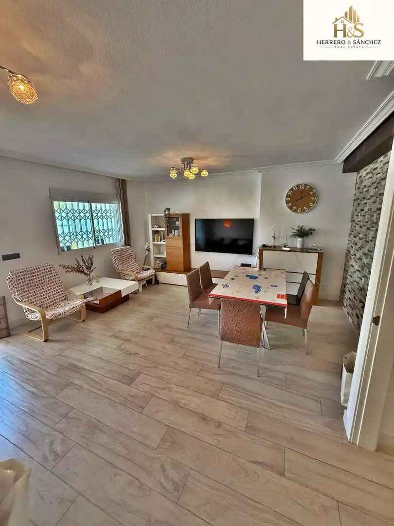 Living room of Houses for sale in Alicante / Alacant  with Air Conditioner, Heating and Private garden