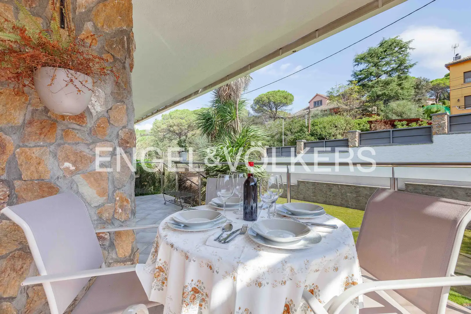 Terraza de Casa o chalet de alquiler en Llinars del Vallès con Aire acondicionado, Calefacción y Jardín privado