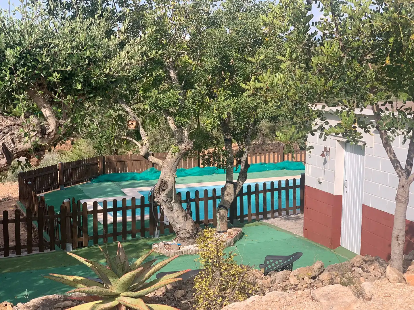 Swimming pool of Country homes for sale in L'Ampolla  with Swimming Pool and Furnished