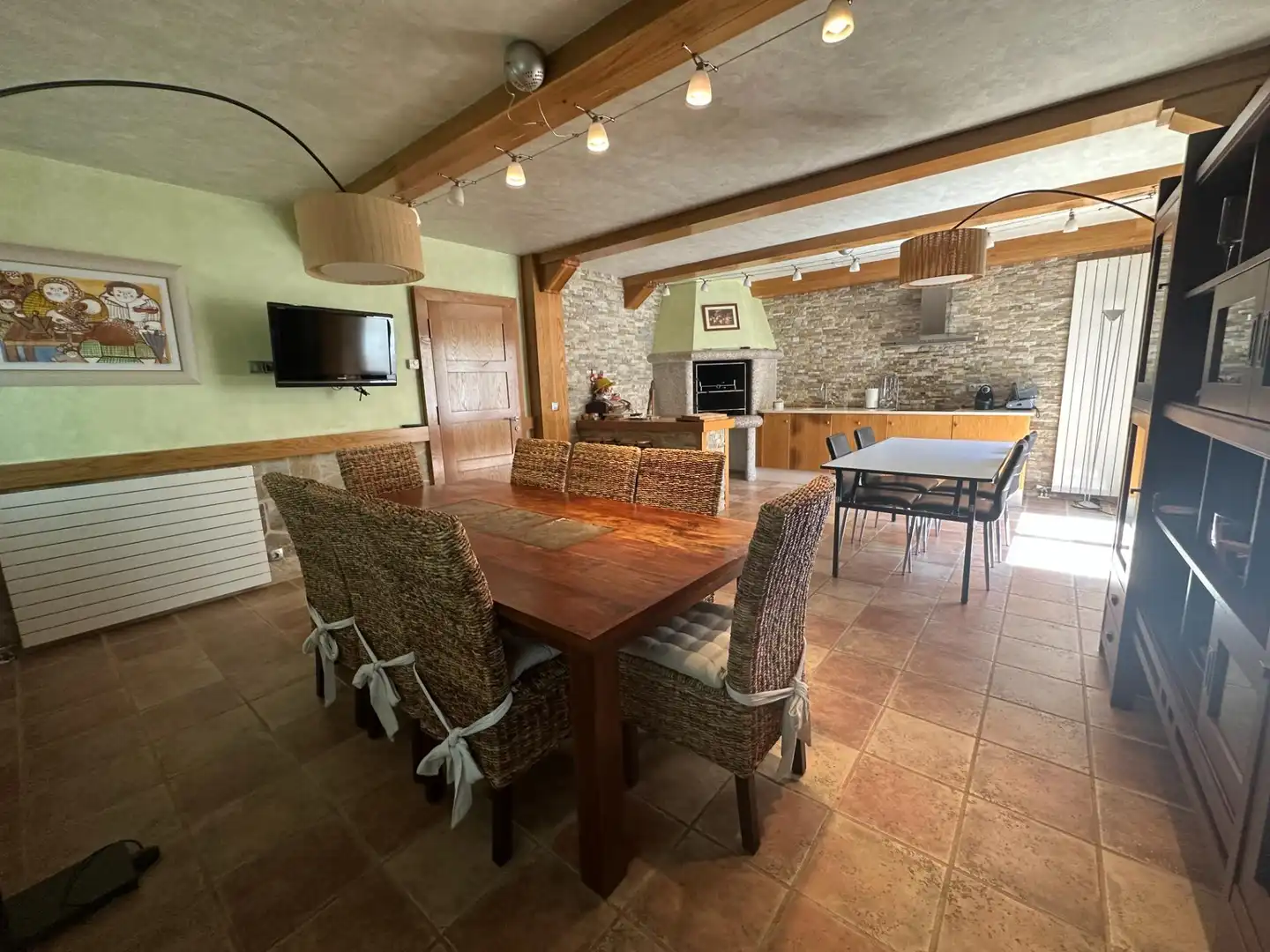 Comedor de Casa o chalet en venta en Jaca con Calefacción, Jardín privado y Parquet