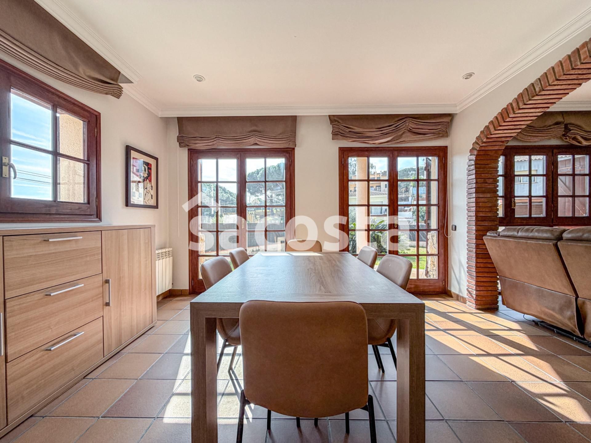 Dining room of Houses for sale in Blanes  with Air Conditioner, Heating and Private garden