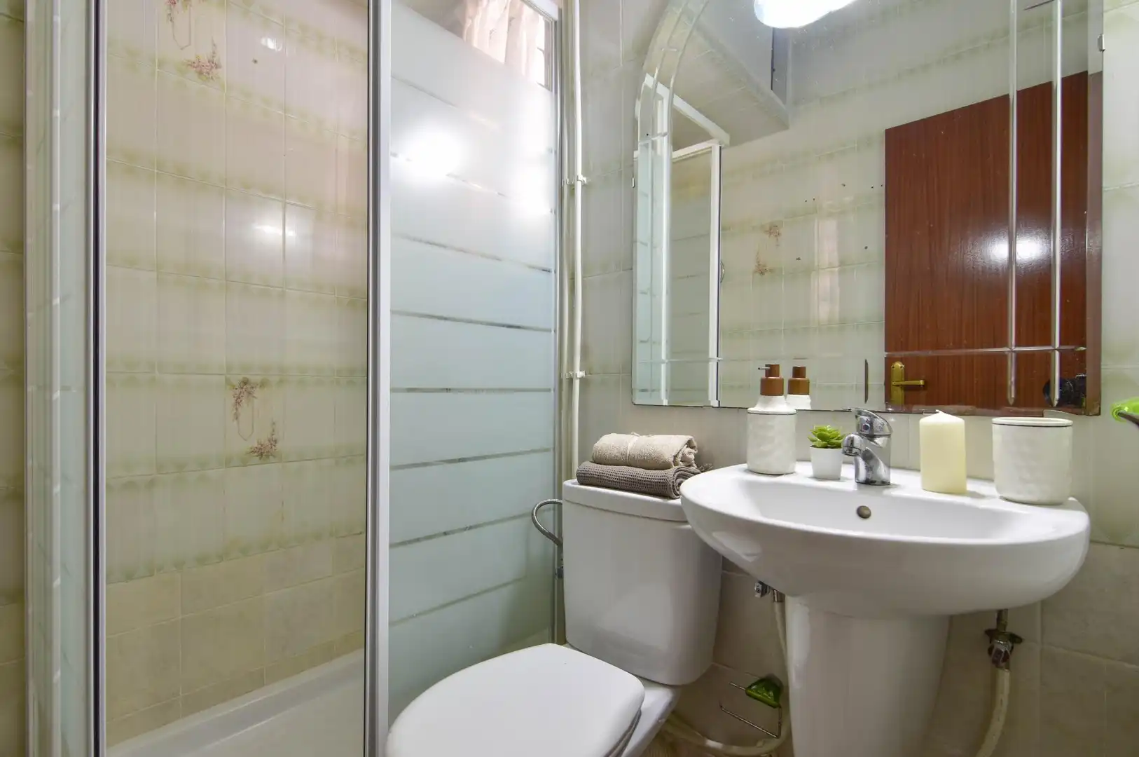 Badezimmer von Wohnung zum Verkauf in Puçol mit Klimaanlage, Terrasse und Balkon