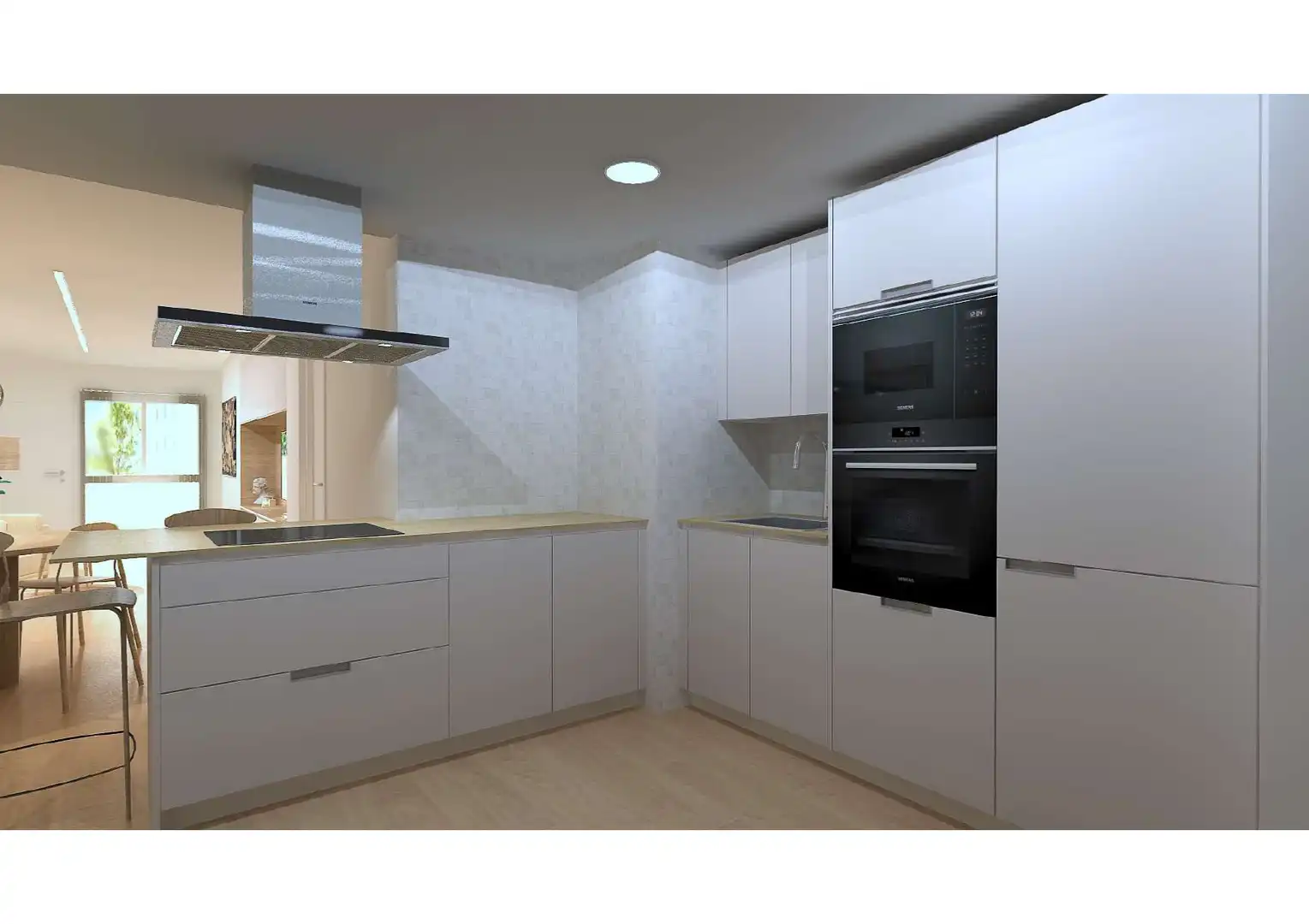 Cocina de Apartamento en venta en Tarragona con Aire acondicionado