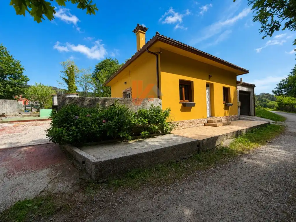 Vista exterior de Casa o chalet en venta en Ames con Jardín privado, Terraza y Horno