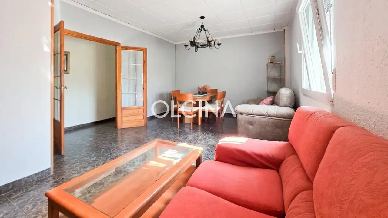 Living room of Houses for sale in Banyeres de Mariola  with Heating, Private garden and Terrace