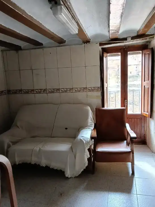 Living room of Houses for sale in La Iglesuela del Cid  with Storage room and Balcony