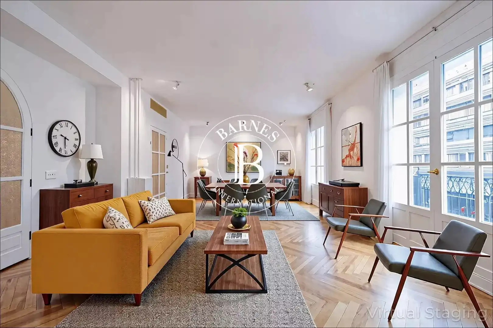 Flat with terrace to rent in Barrio de Salamanca
