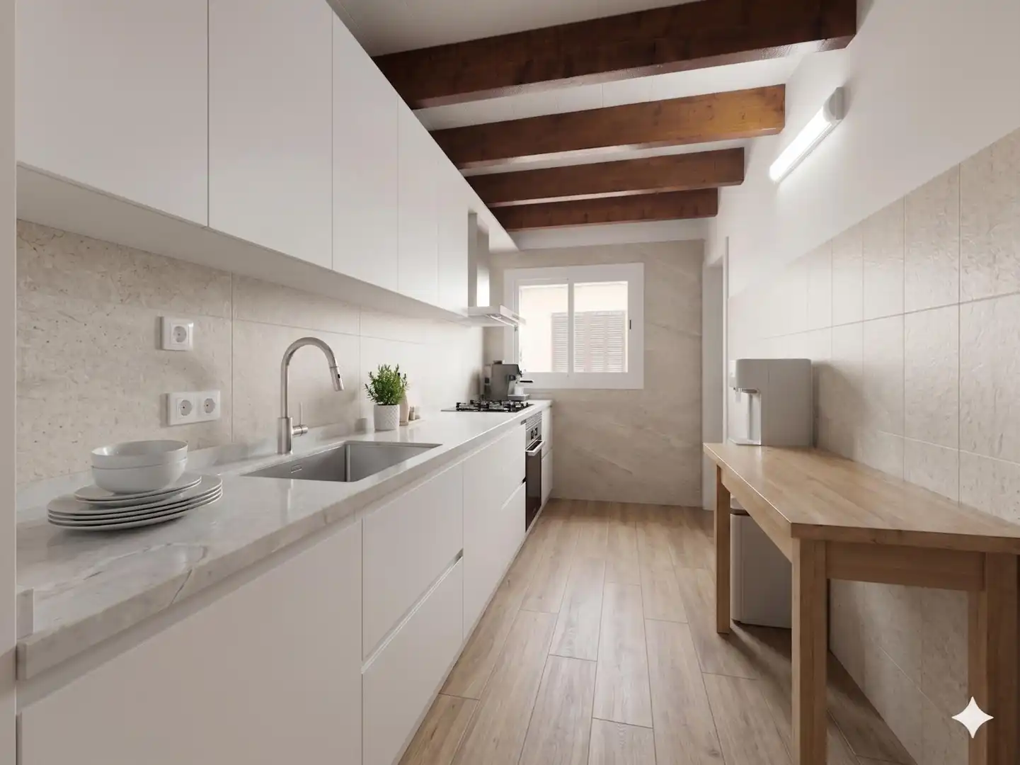 Cocina de Apartamento en venta en Alcúdia