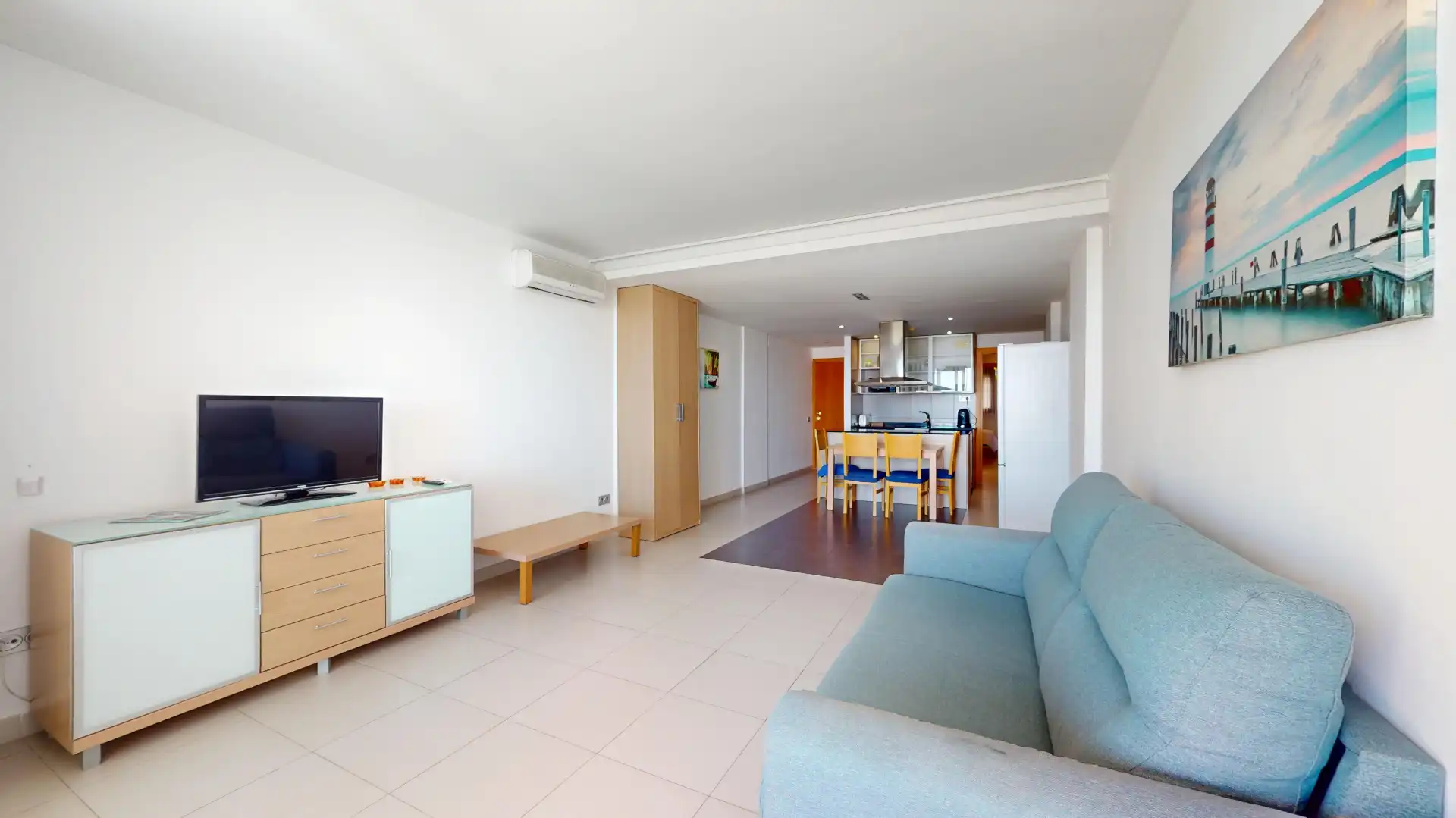 Sala de estar de Apartamento en venta en Cambrils con Aire acondicionado, Calefacción y Terraza