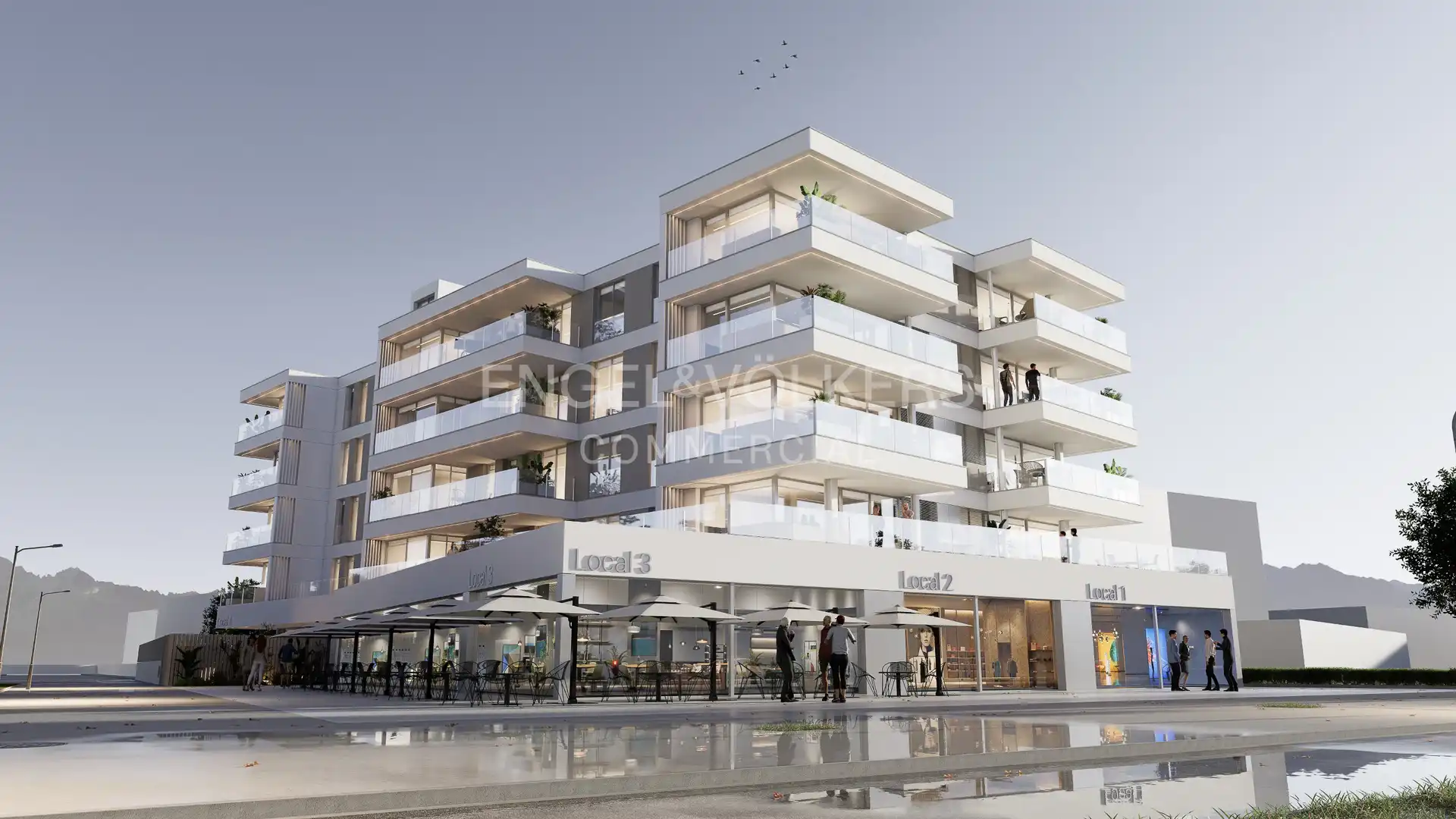 Vista exterior de Local en venta en Cunit